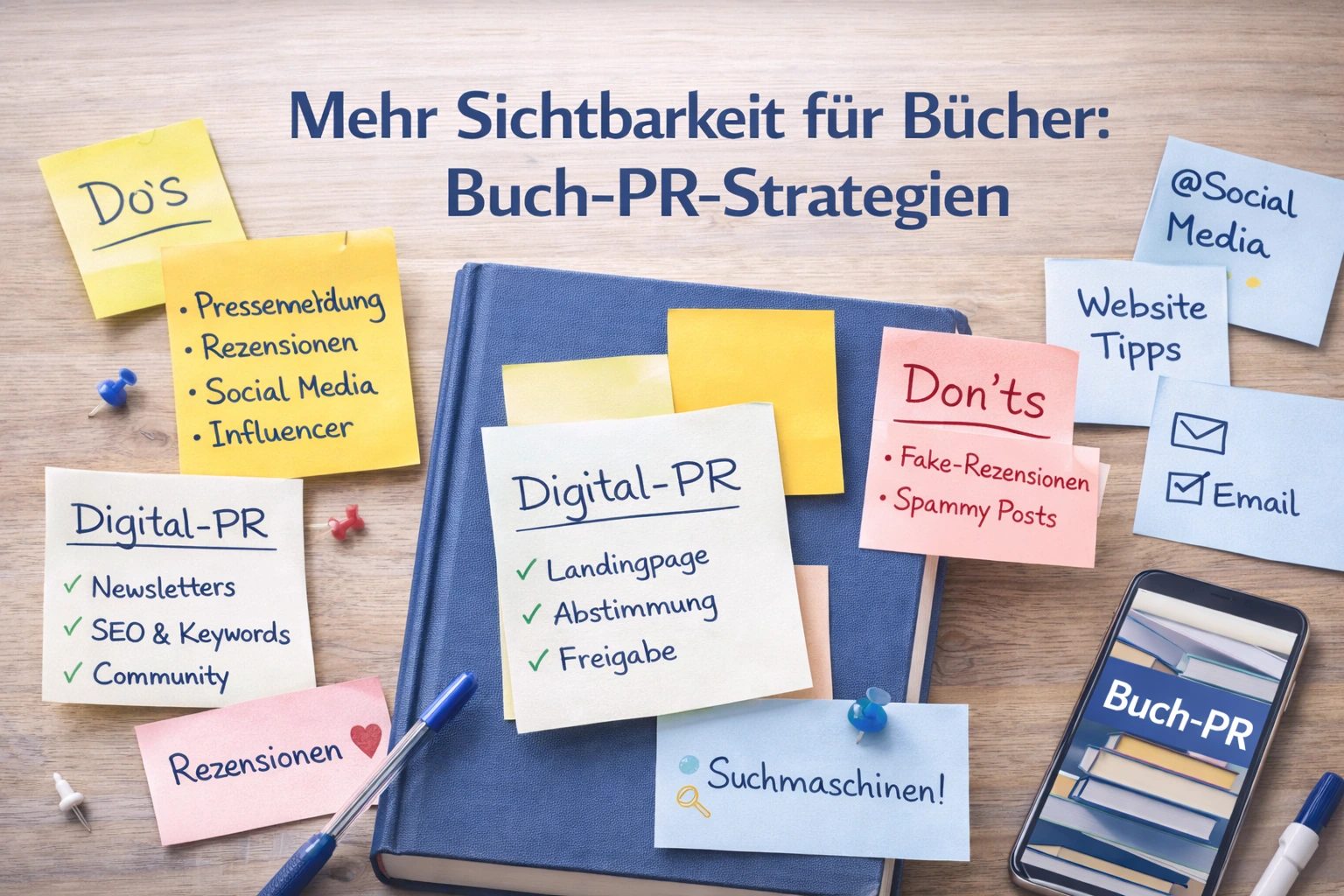 Symbolbild: Presse & Überschriften