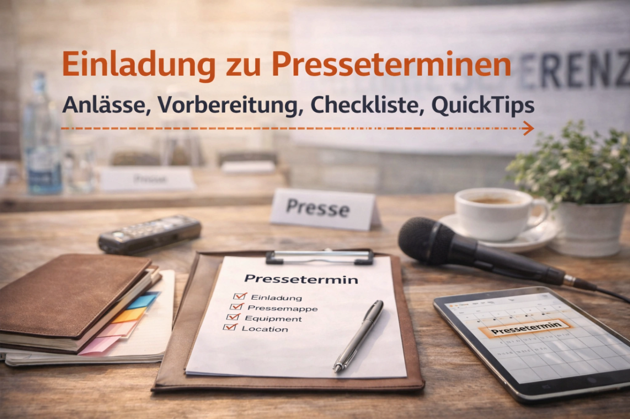 Symbolbild: Presse & Überschriften