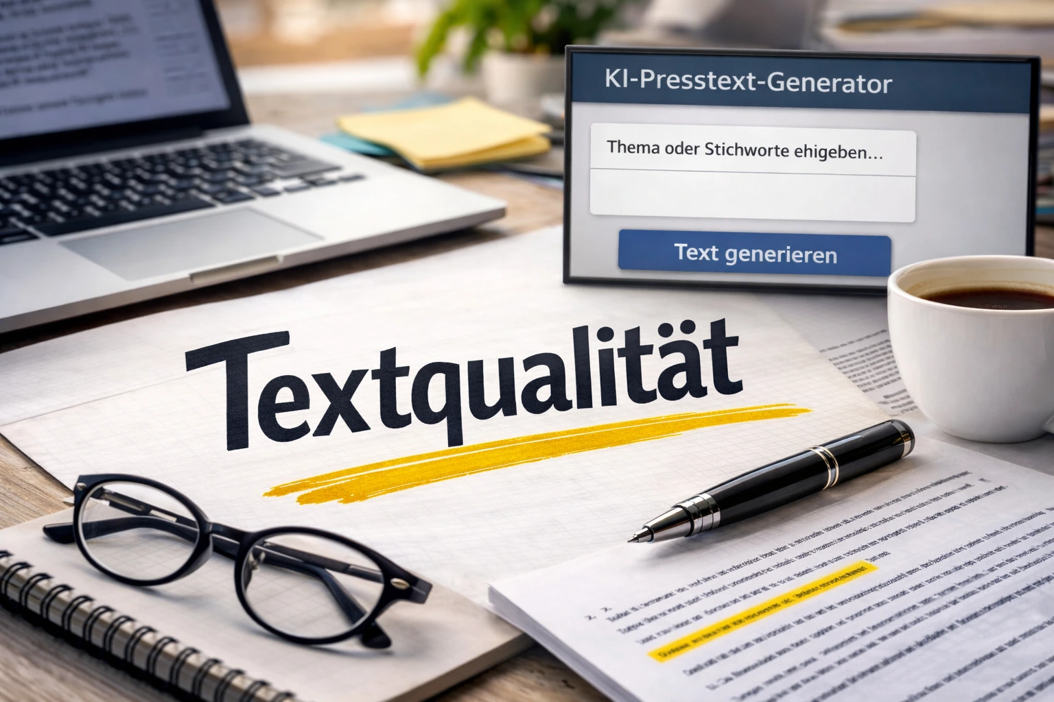 Symbolbild: Presse & Überschriften