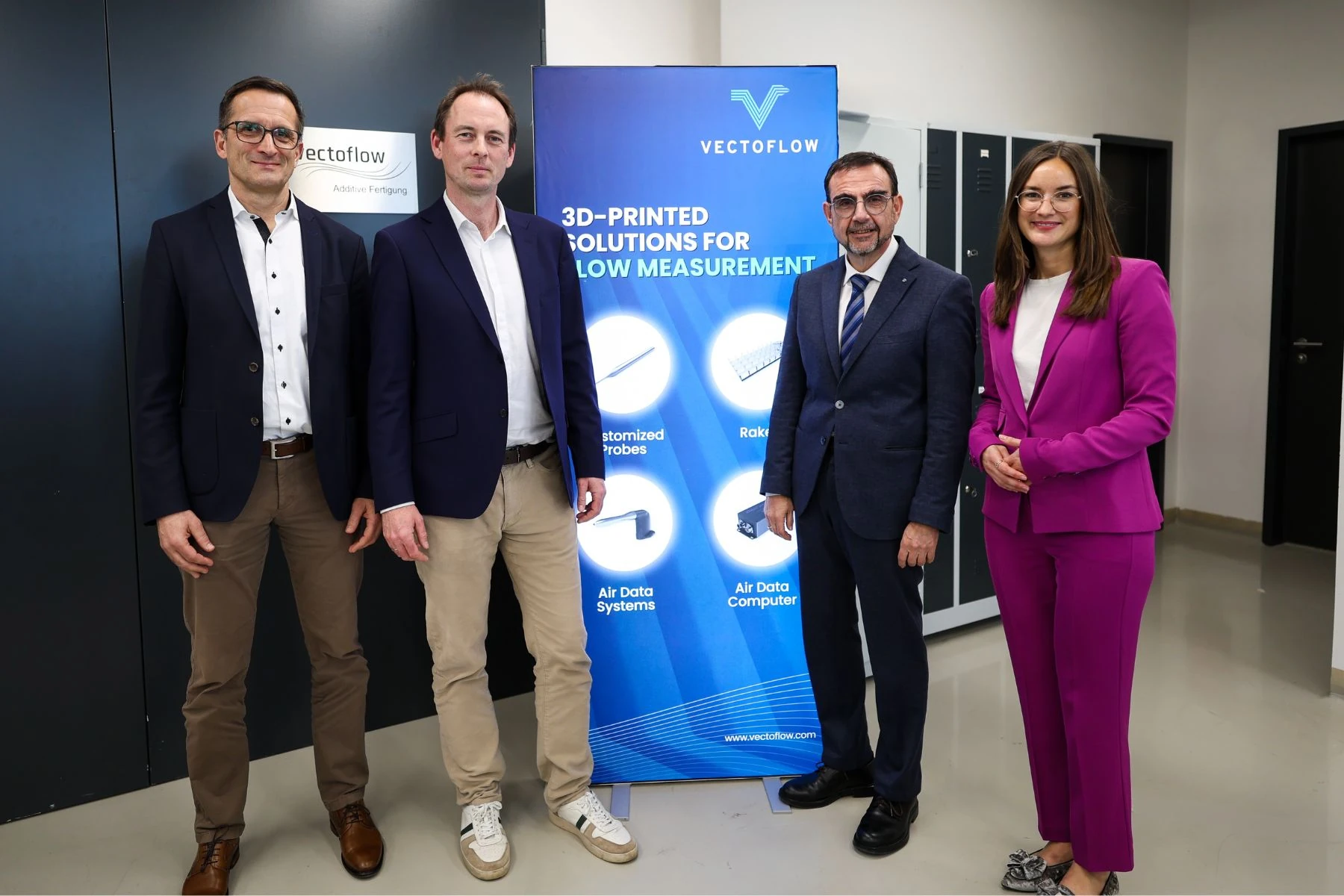 Klaus Holetschek zu Besuch bei Vectoflow